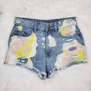 UO BDG Cotton Candy Dree High Rise Cheeky Shorts